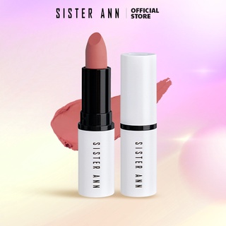 [SISTER ANN] Son môi lì dạng MOUSSE (6 màu) 3.5g + Heart Mirror Black Combo