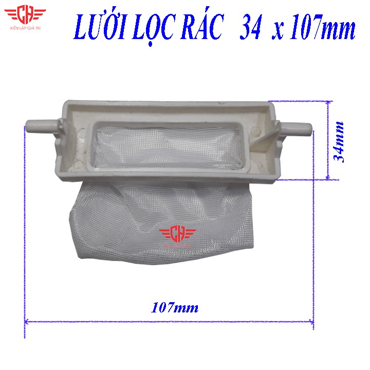 Lưới lọc máy giặt 34 x 107mm