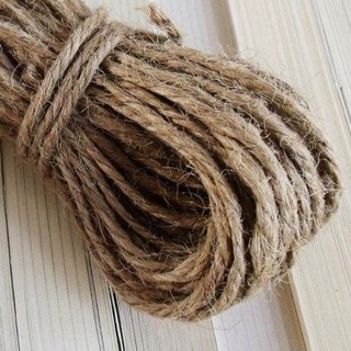 Bó 10m dây gai/dây thừng 2mm trang trí, làm đồ handmade