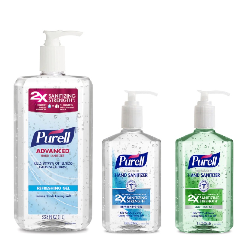Gel rửa tay Purell Advanced khử trùng diệt khuẩn 99.99% - Made in USA
