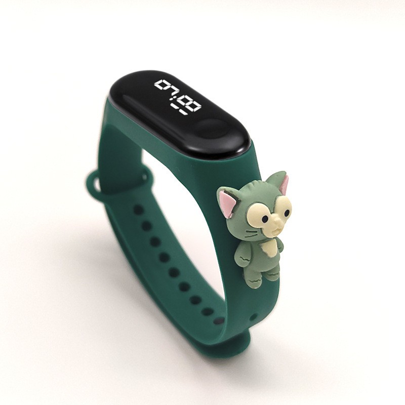 Đồng Hồ Đeo Tay Có Đèn Led Chống Nước Họa Tiết Hoạt Hình Dễ Thương Cho Bé | BigBuy360 - bigbuy360.vn