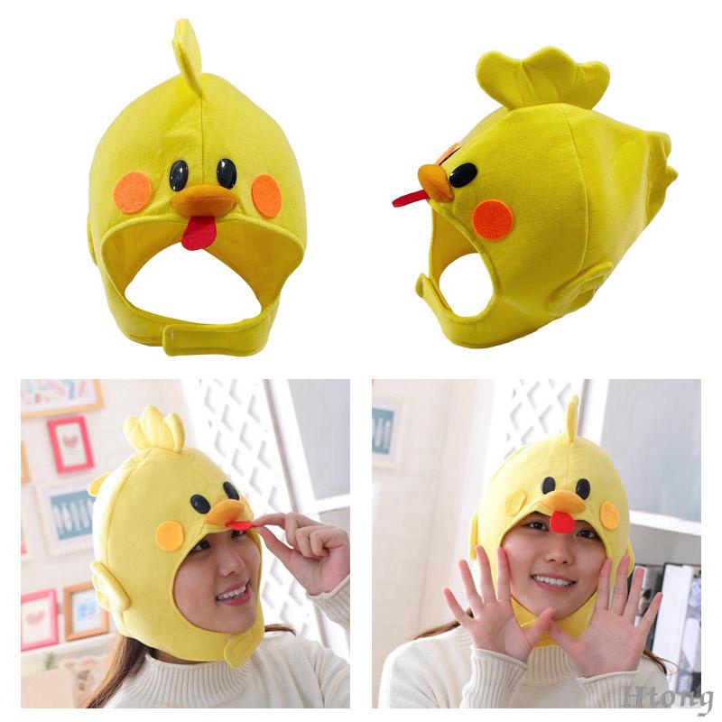 Mũ Trùm Đầu Hóa Trang Chú Gà Bằng Vải Cotton Ấm Áp Trang Trí Giáng Sinh
