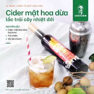 Mật hoa dừa lên men Cider 375ml