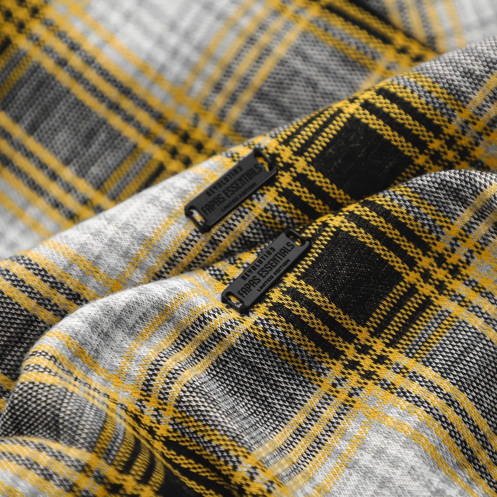 Áo Polo Nam Họa Yello Tiết Caro Phối Màu Trẻ Trung Chất Liệu Thun Dày Dặn Có Logo Sắc Nét Form Chuẩn Tôn Dáng - FAPAS