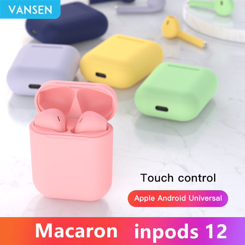 Tai nghe nhét tai không dây inPod i12 TWS bluetooth 5.0 tiện dụng