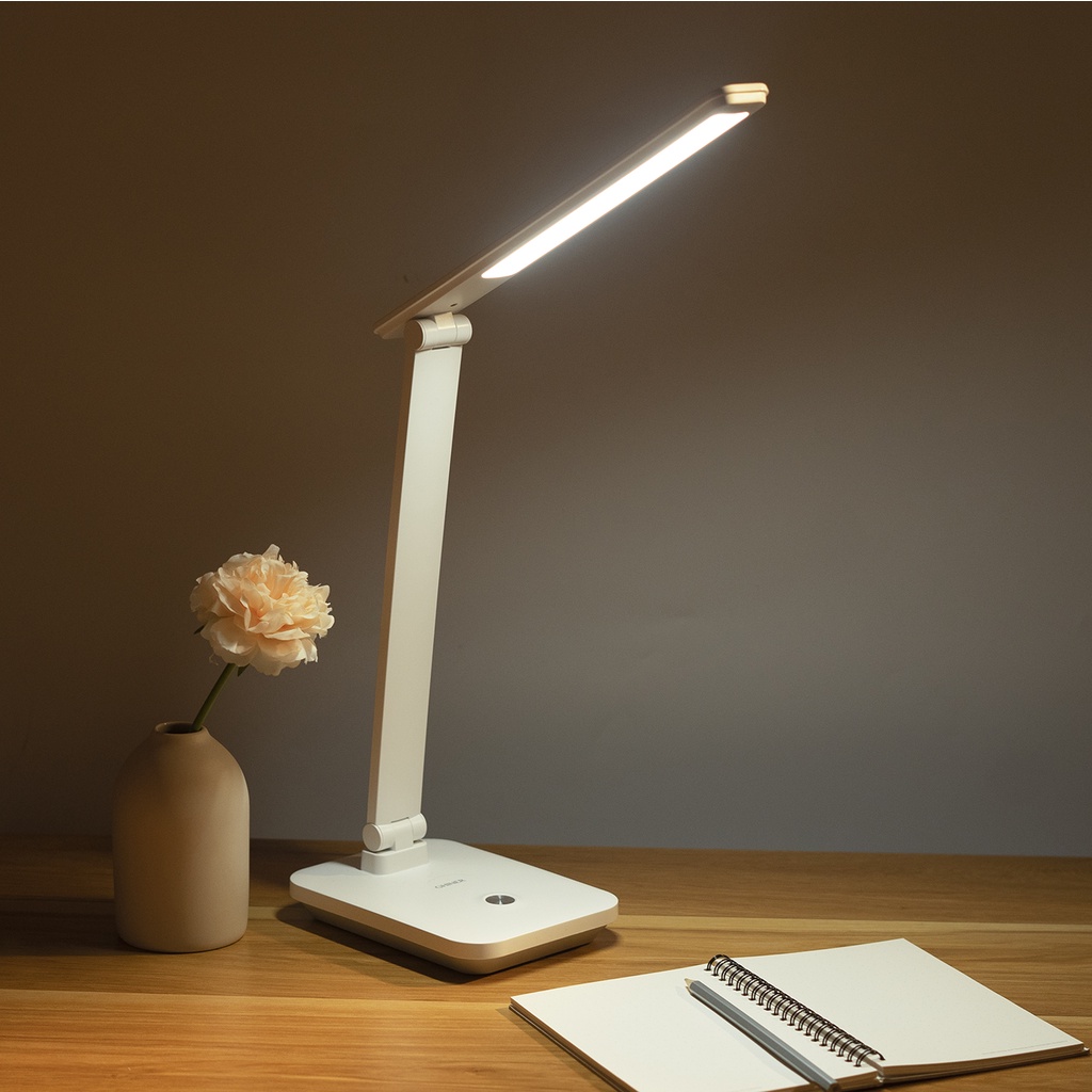 Đèn Học Để Bàn Mini Ghiner Chống Cận - Đèn Đọc Sách Led Không Dây Có Chức Năng Sạc Pin, Tích Điện, Cảm Ứng.
