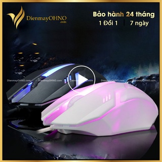 Chuột Máy Tính Có Dây Bosston M15 Phối Họa Tiết Viền Led Chuột PC Cao Cấp - OHNO Việt Nam