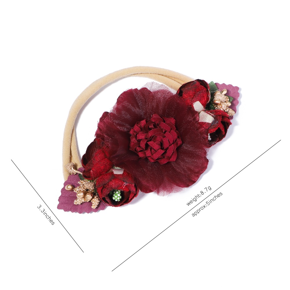 Set 3/4 băng đô KIDSBOWS đính hoa dễ thương xinh xắn cho bé
