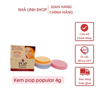 Lẻ hộp kem pop vàng thái 4g