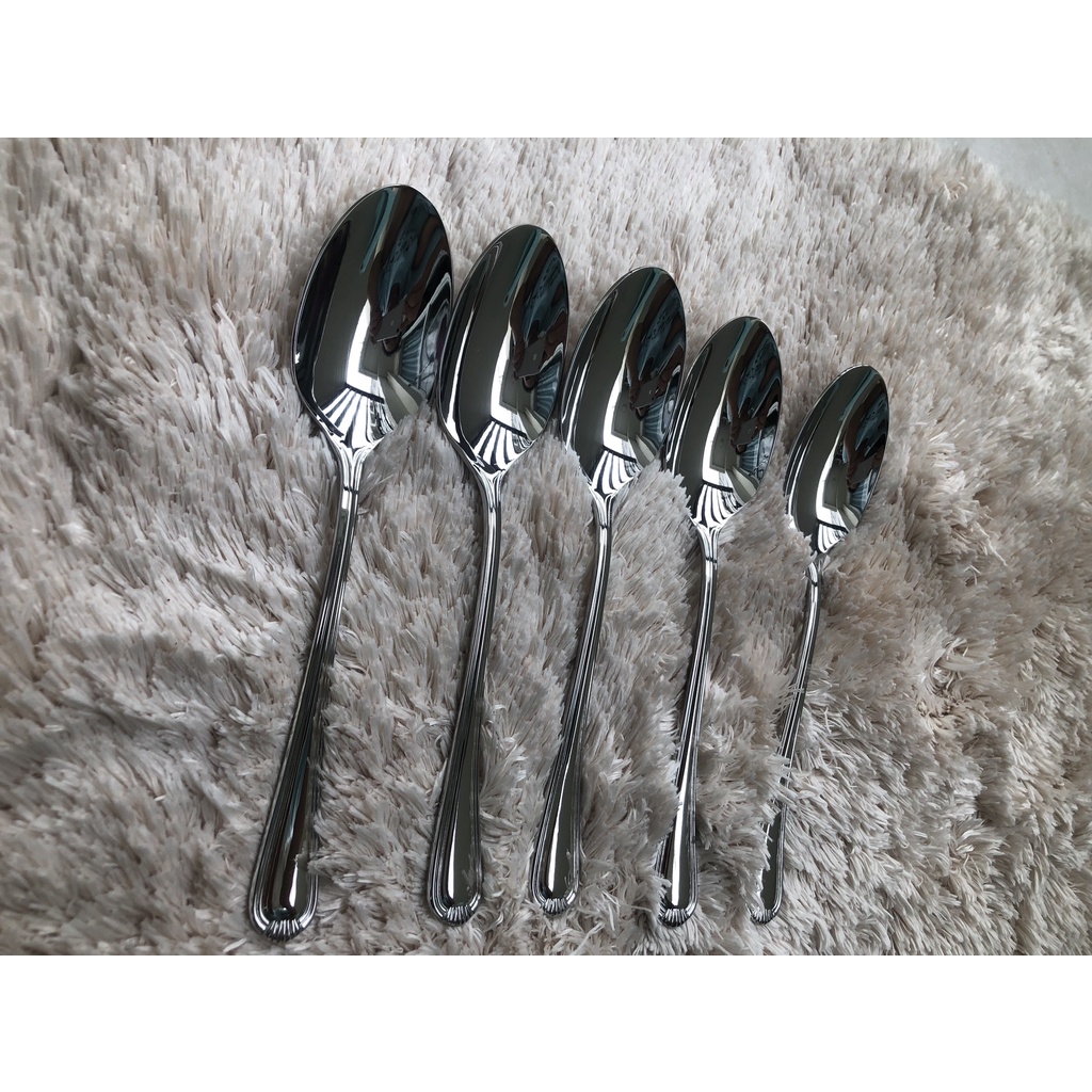 Thìa inox, muỗng inox 304 dùng để ăn cơm, ăn cháo cao cấp, sang trọng Châu Âu, spoon