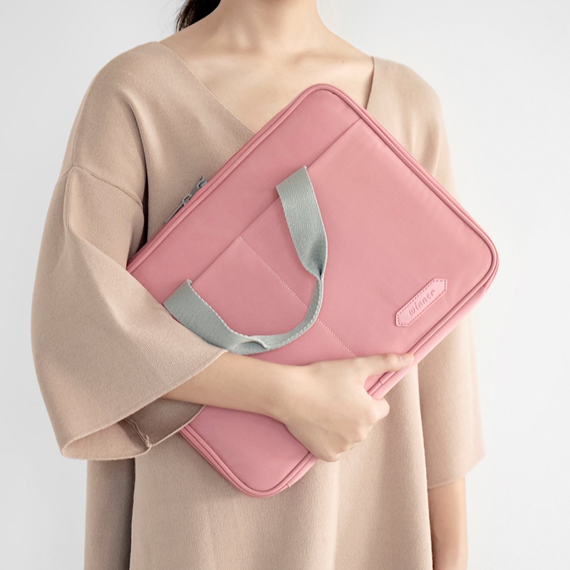Túi chống sốc Laptop Macbook thời trang Hàn Quốc 2022 chính hãng WINNER (quai xách quai đeo)