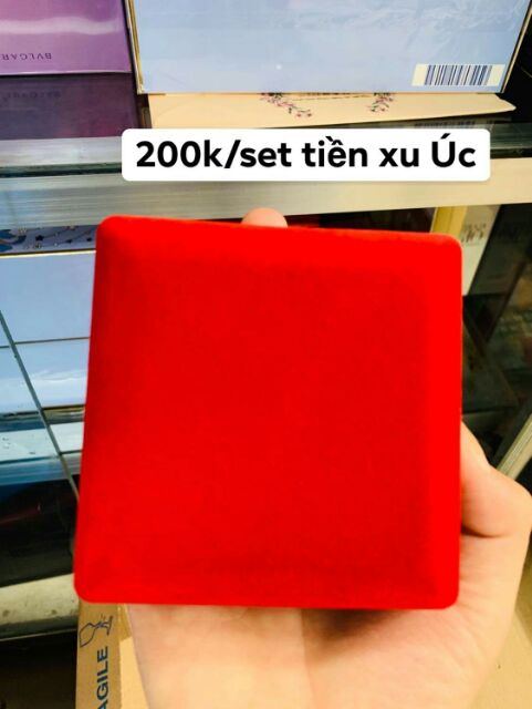 Set tiền xu may mắn Úc