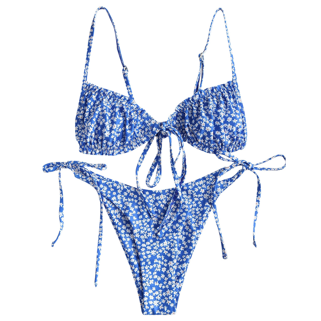 Bộ Bikini Màu Trơn Quyến Rũ Dành Cho Nữ | BigBuy360 - bigbuy360.vn