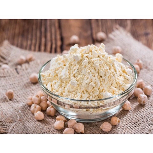 1kg Bột đậu gà Mỹ nguyên chất - bột đậu gà rang chín