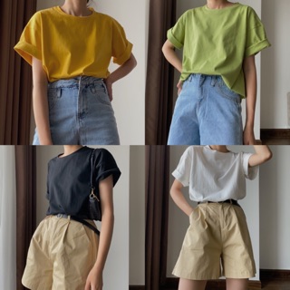 Áo thun trơn Audrey freesize