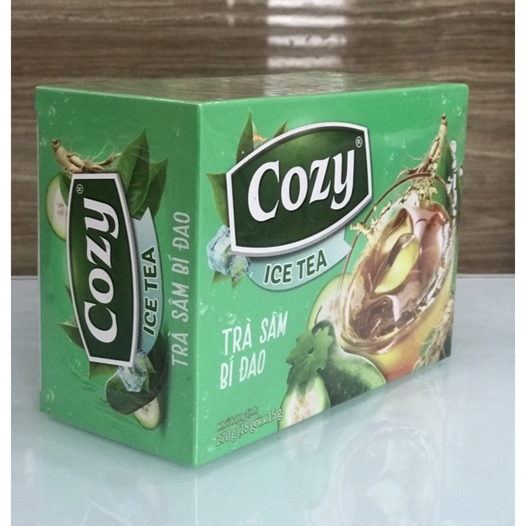 Trà Hoà Tan Bí Đao Cozy Hộp 270g (18 gói *15g)