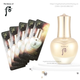 Xả hàng giá sỉ Combo gói dùng thử Tinh chất Vàng Whoo Cheongidan Radiant Regenerating Gold Concentrate/ Ohui chính hãng