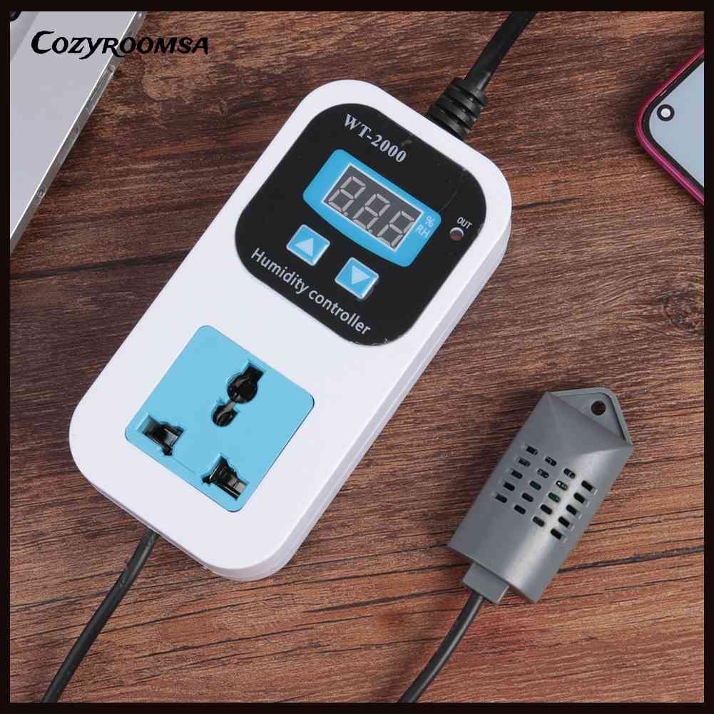 Ổ Cắm Cảm Biến Độ Ẩm 110-220V