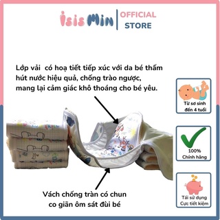 Set 3 Bộ Bỉm vải Babu Nature Chống Hăm, Chống Tràn, Giặt Được Và Tái Sử Dụng, Full Size M,L