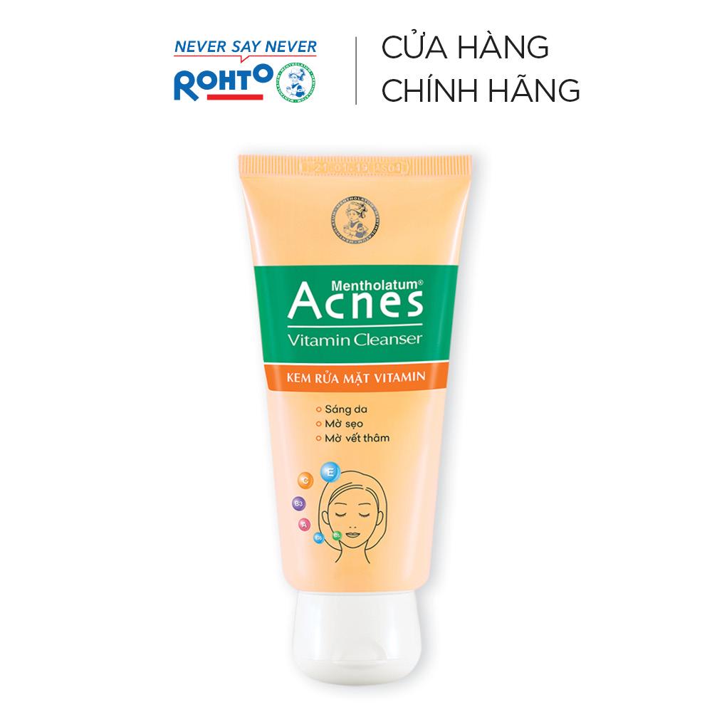 Kem rửa mặt vitamin Acnes Cleanser 100g