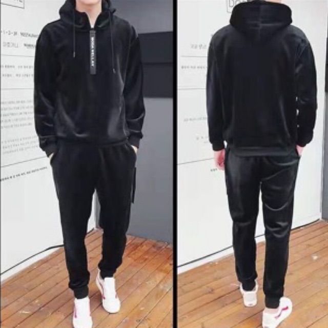 SẴN HÀNG🥰Bộ nhung Nam lót nỉ lông siêu ấm