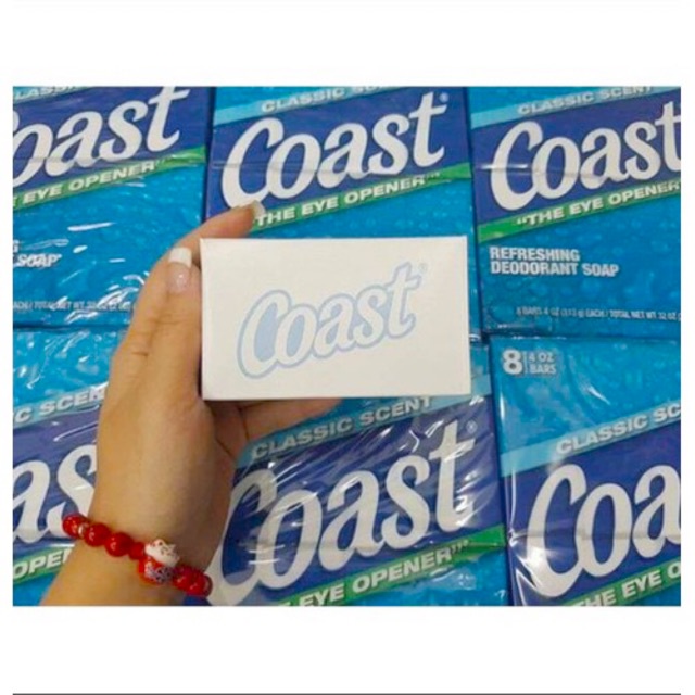 Lốc 8 Cục Xà Bông Coast (113gx8) Nhập Từ Mỹ