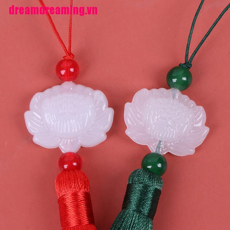 Dây Treo Trang Trí Hình Hoa Sen Phong Cách Trung Hoa