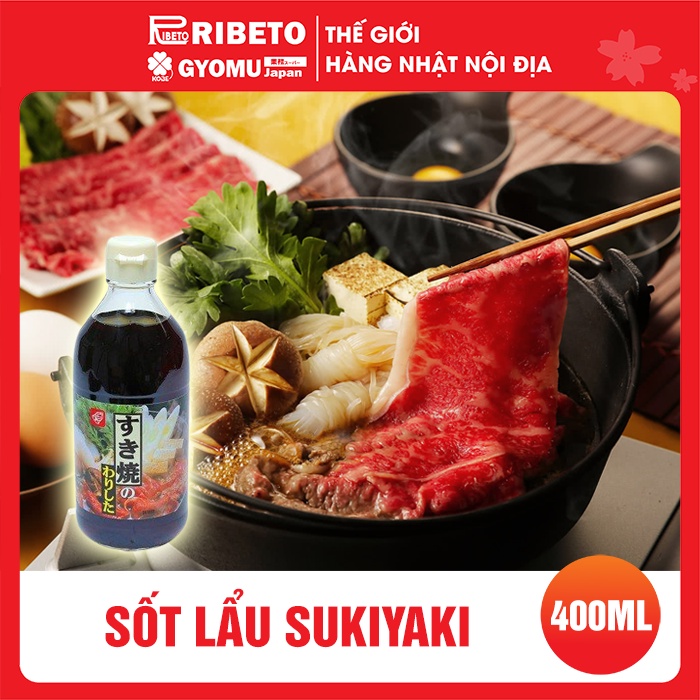 Sốt Lẩu Sukiyaki 400ml - Nhật Bản