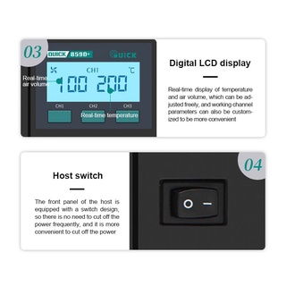 Máy khò Quick 859D+ chính hãng