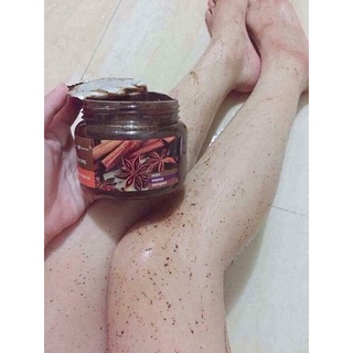 Tẩy da chết - tẩy da chết body - tẩy da chết toàn thân cafe quế