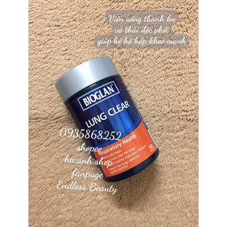 Viên Lung Clear Bioglan 60 viên