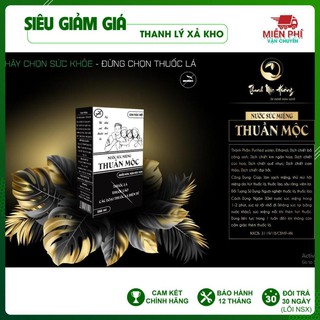 Nước xúc miệng Thuần Mộc - Cai thuốc lá, thuốc lào