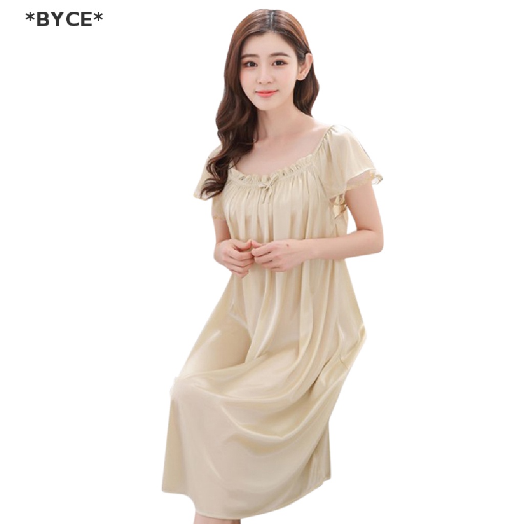 Đầm Ngủ Lụa Satin Plus Size Cho Nữ