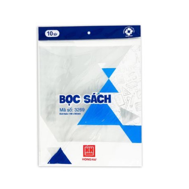 Combo 10 Bìa Bọc Sách Cải Cách KT 19x26,5cm