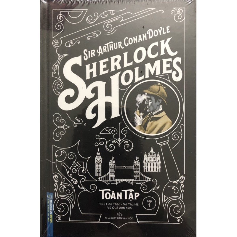 Sách - Trọn bộ Sherlock Holmes 3 tập ( Bìa cứng )