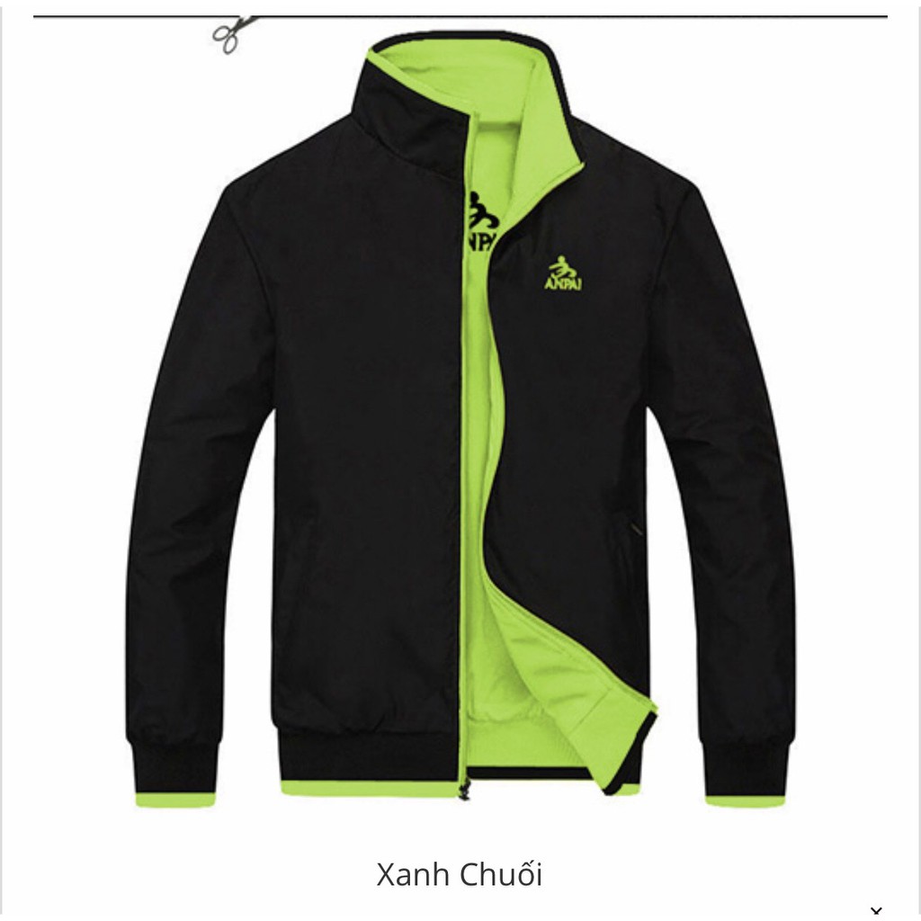 🍃Áo Khoác Dù 2 Mặt Anpai (KÈM ẢNH THẬT) M310🍃