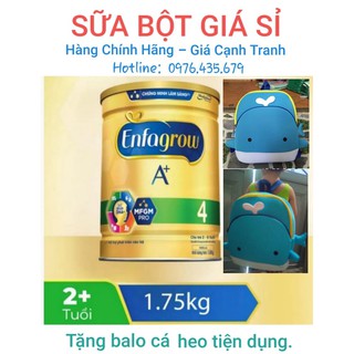 Tặng Balo - Sữa Bột Enfagrow A+4 1750g Date 2022