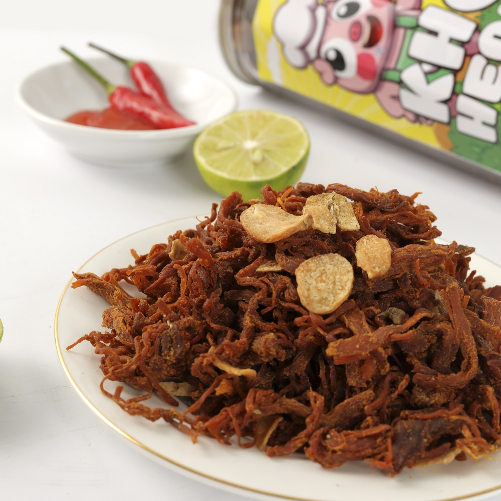 [Mã GROXUAN1 giảm 8% đơn 150K] Khô heo cháy tỏi Ozee hộp 300g siêu ngon đồ ăn vặt Hà Nội | BigBuy360 - bigbuy360.vn