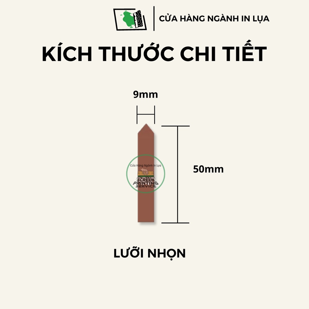 Lưỡi dao gạt mực in lụa 9mm lưỡi nhọn hàng chất lượng cao