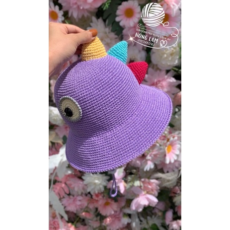 Set Sợi Móc Mũ Khủng Long