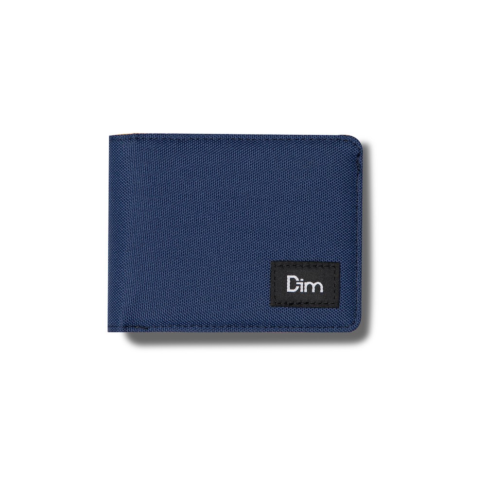 Ví Vải DIM Cross Wallet - Ngang (Thiết Kế Gập Đôi, Ngăn Rút Tiền Nhanh, Đựng 6 - 10 Thẻ, Vừa CMND - GTX) - Đen / Navy | BigBuy360 - bigbuy360.vn