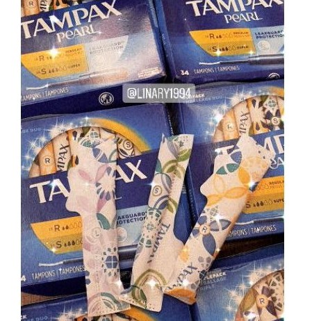 Tampax Pearl Tampon - Băng Vệ Sinh Dạng Que Của Mỹ