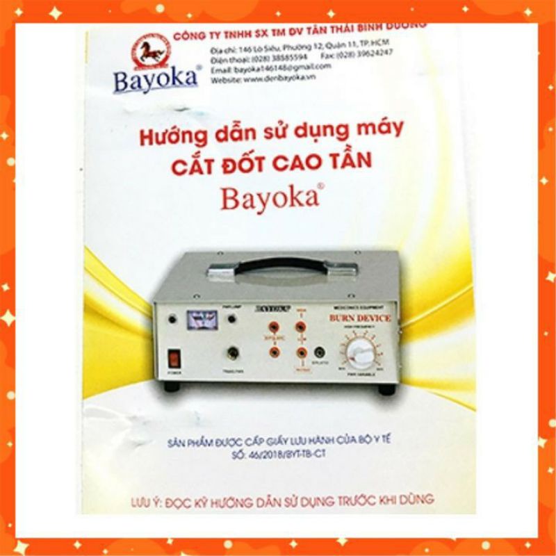 Máy đốt cao tần lưỡng cực Bayoka