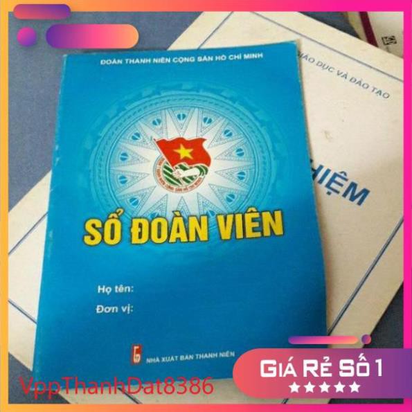 (Sale)  Sổ đoàn viên hàng dầy đẹp