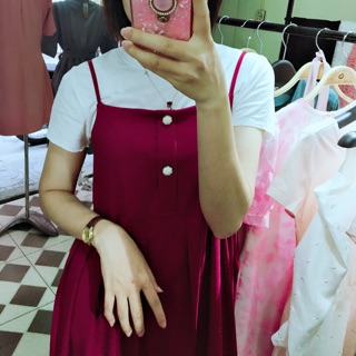 Váy hai dây mặc nhiều kiểu