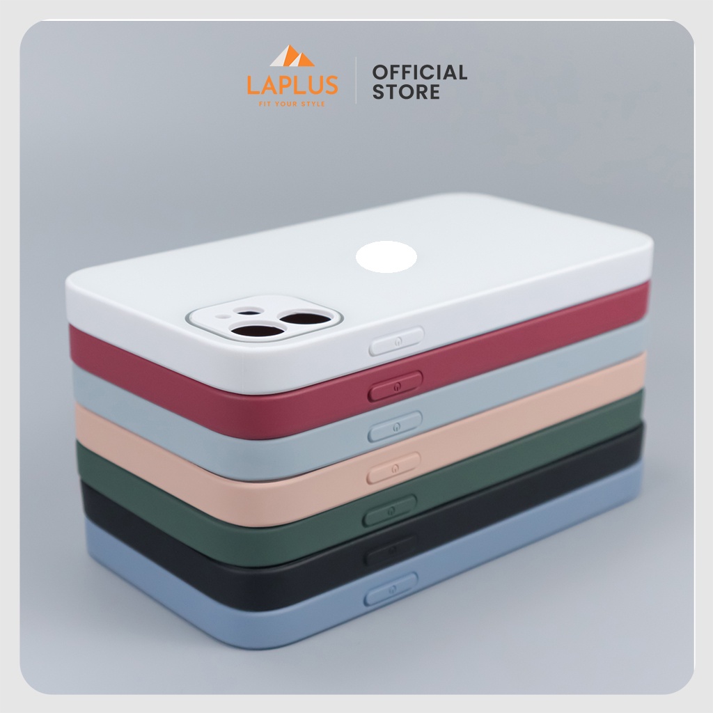 Ốp Dành Cho Iphone Có Hình Táo Tráng Gương Cường Lực Full Viền 11 / 11 Pro / 11 Promax / 12 / 12 Pro / 12 Promax