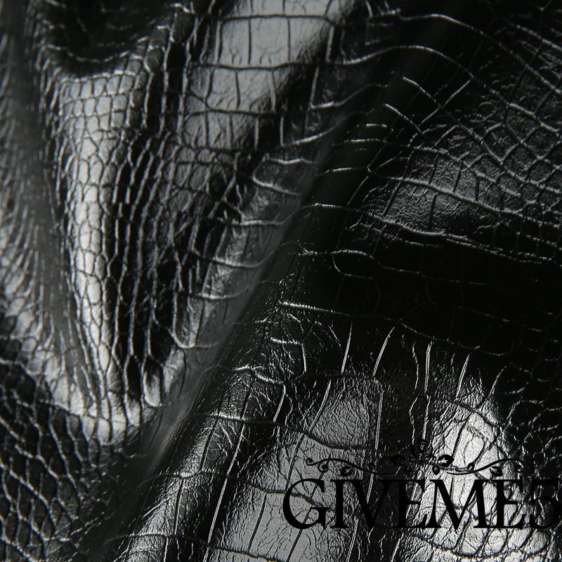 Chân Váy Da PU Lưng Cao Xẻ Tà Quyến Rũ Cho Nữ