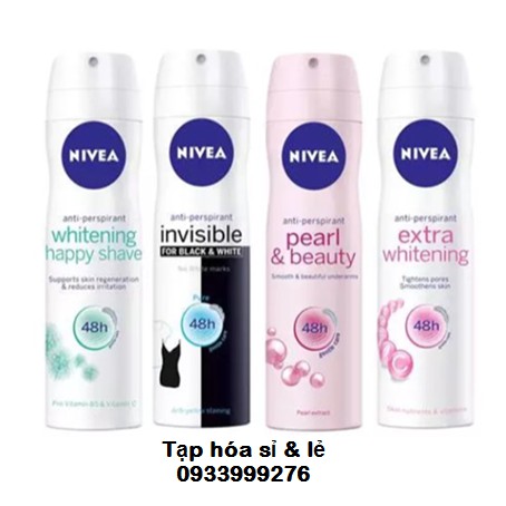 Xịt khử mùi nivea nữ 150ml