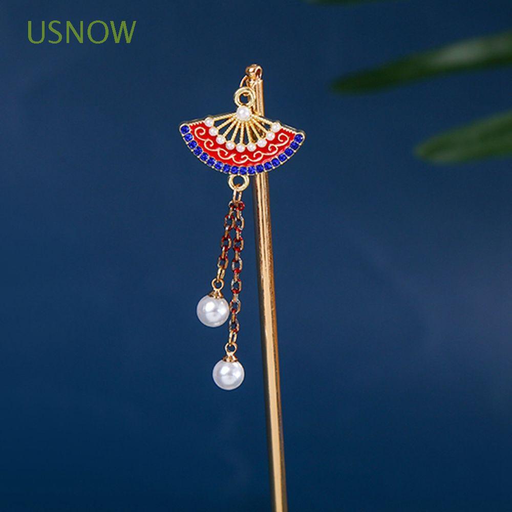 Trâm cài tóc phối tua rua phong cách Trung Hoa cổ điển cho nữ