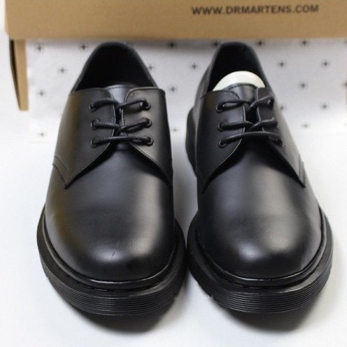 Giày Da Bò 1461 2020 Full Black .Giày Dr.Martens Thailand (1461.F.Black)